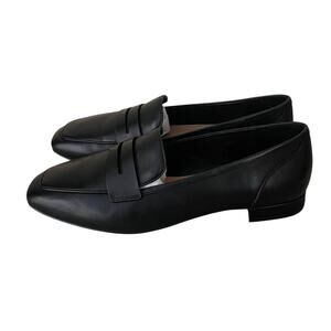 Cole Haan Tarese  Womens Size 9.5 B-Medium Soft Black Leather Loafers